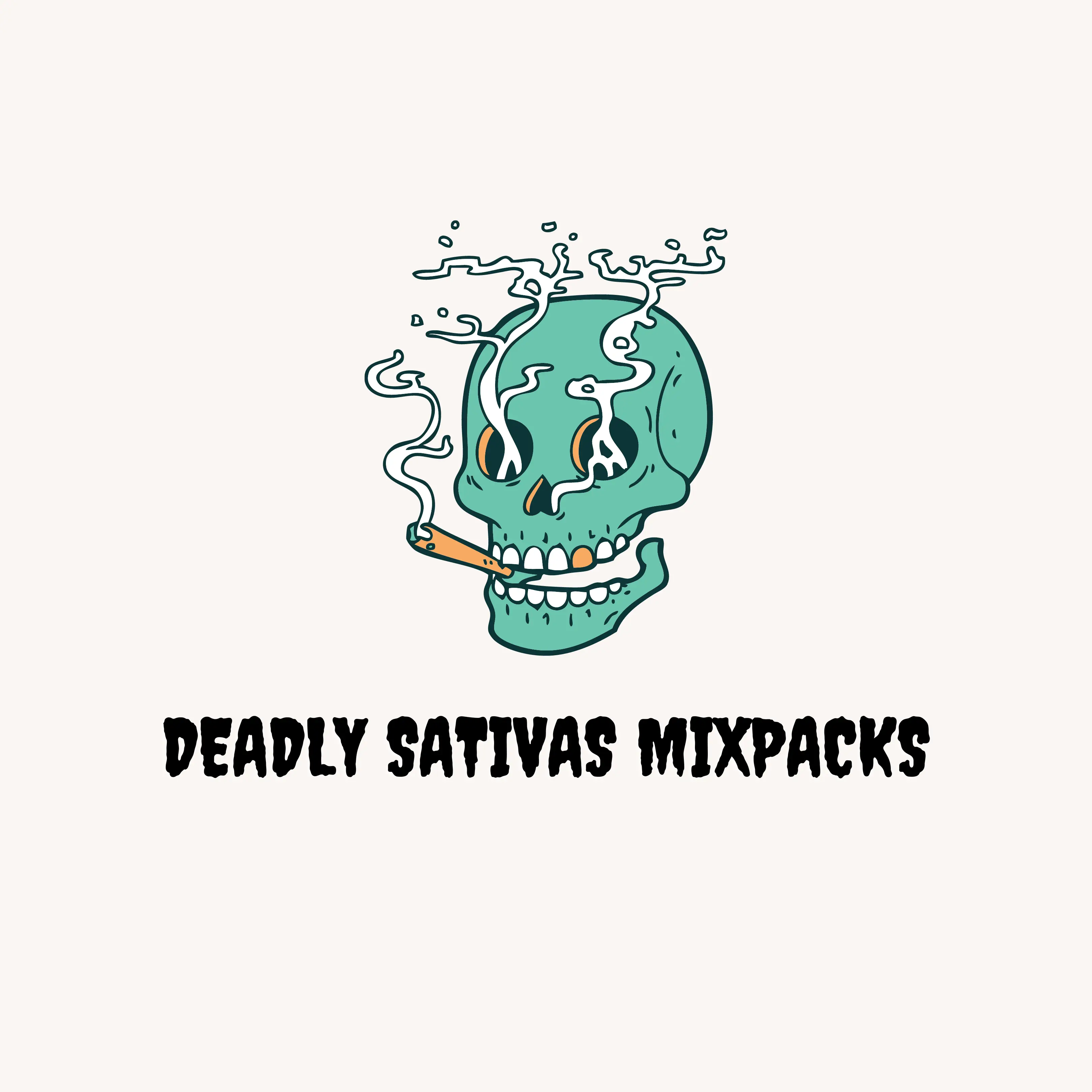 Deadly Sativas Mixpack Cannabissamen-Verpackung — Royal King Seeds Deutschland